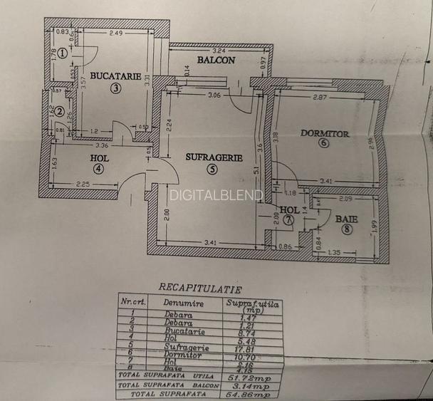 2 camere de vanzare BD. Banu Manta, Primăria Sectorului 1, megociabil - 9