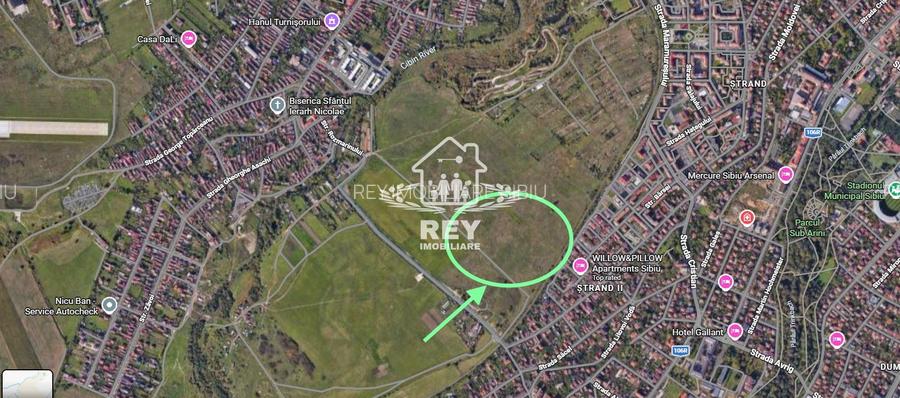 Teren intravilan 2000 mp zona Câmpșor - 2