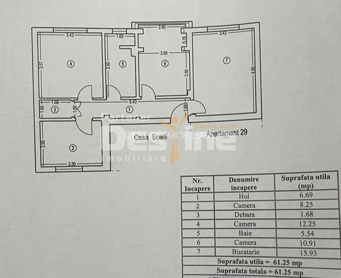 Apartament 3 camere modern, Inel I - 10