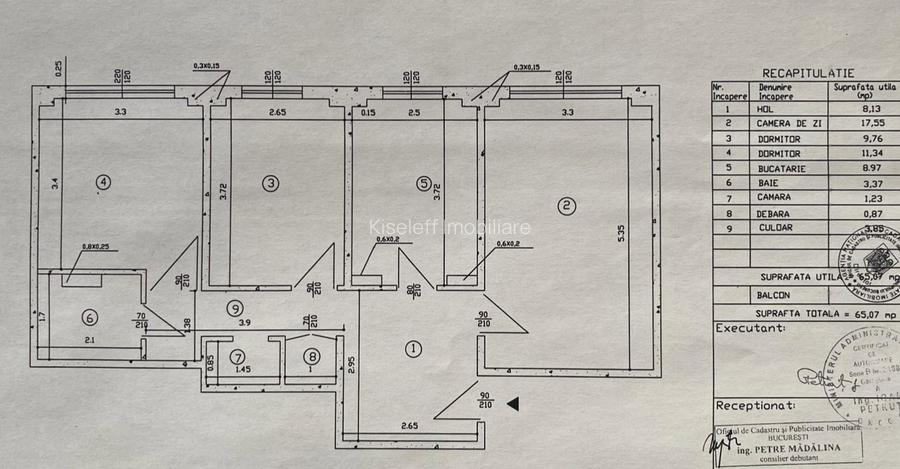 Apartament de 3 camere decomandate. - 3