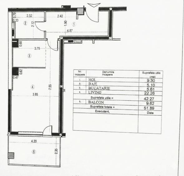 Studio 50mp | 0 comision | Residence 5 Iancu Nicolae | Mobilat Utilat - 3