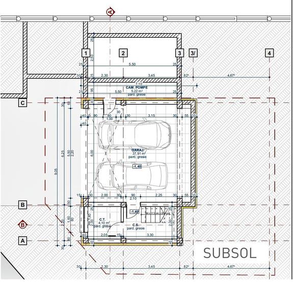 Bucium - teren 398mp cu autorizatie constructie D+P+E, toate utilitatile - 2