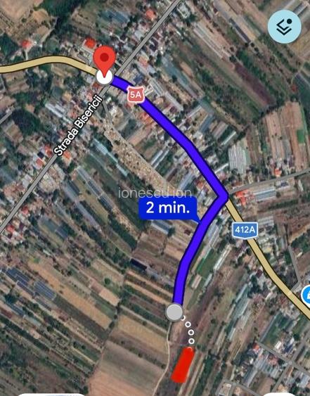 Teren intravilan Adunații Copaceni  - 3