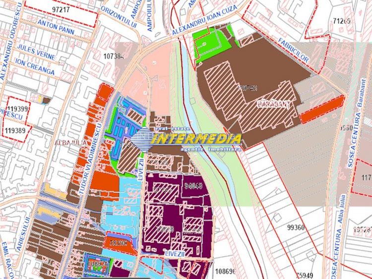 Teren Intravilan Constr Industriale 11800 mp PUZ utilitati Zona Carolina Mall - 2