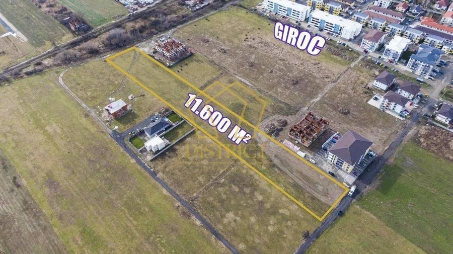 Teren arabil intravilan pentru PUZ 11.600mp | Giroc