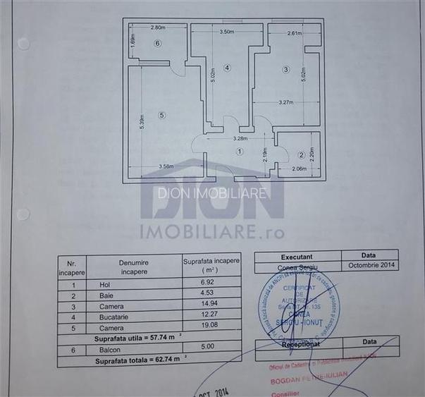 Apartament 2 camere, Prel. Ghencea - 12