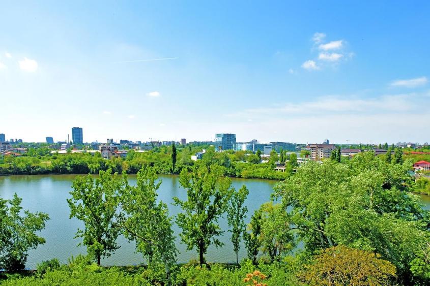 Penthouse cu Vedere 360° si Grădină Privată Lângă Lacul Baneasa
