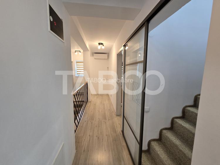 Casa de vanzare 5 camere 160mpu 3 bai 120mp teren liber zona Selimbar - 9