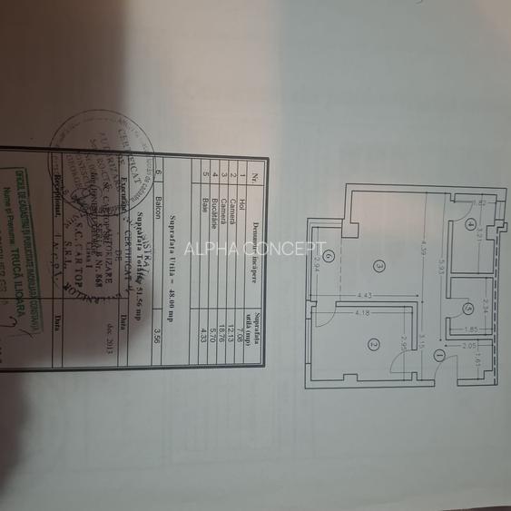 Apartament 2 camere  1Mai -Gara - 7