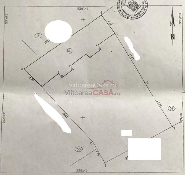 Teren cu casa demolabila - posibiltate constructii P+2 - zona case - metrou Obor - 2