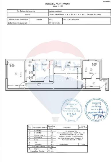 Apartament cu 3 camere de vânzare/Brancoveanu/ - 18