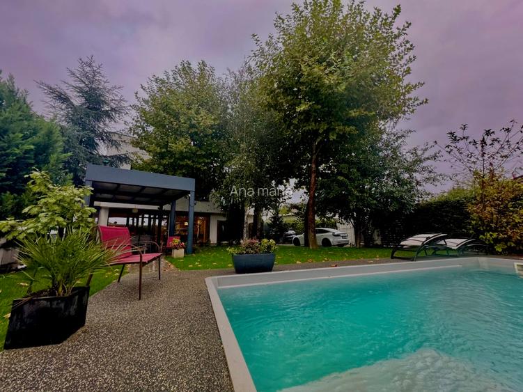 Vilă modernă cu piscină, eficiență energetică ridicată, teren 631 mp – Berceni,  - 9