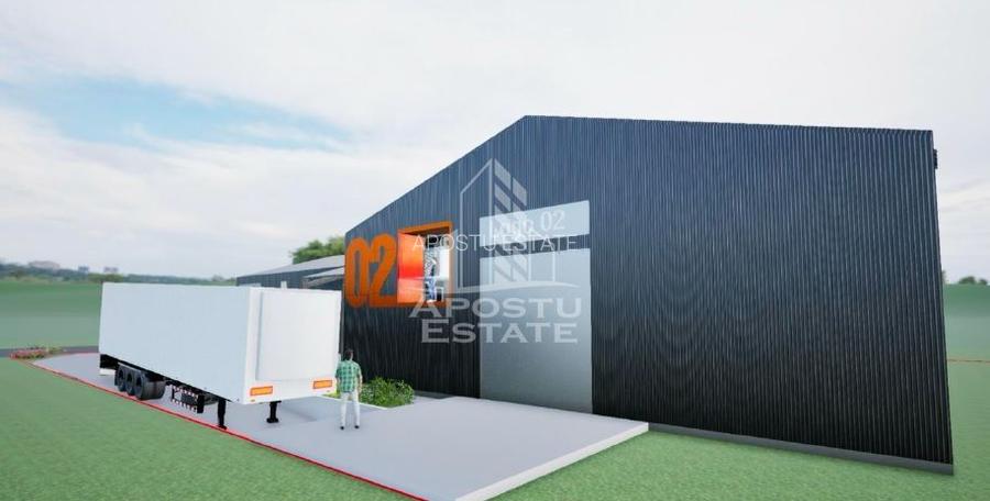 Hala noua cu rampa tir, 540 mpu, Giarmata - 2