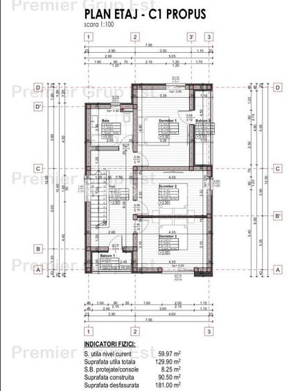 Vila 4 camere 2 băi, Bucium - Visan, 180mp - 3