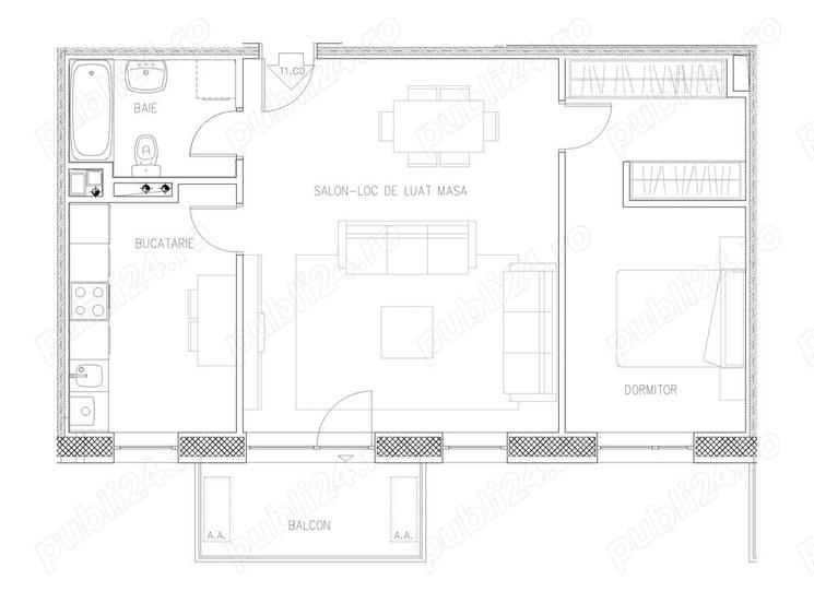 Basarabia, in Complexul Vivenda- Hercesa, metroul Costin Georgian la 5min - 8