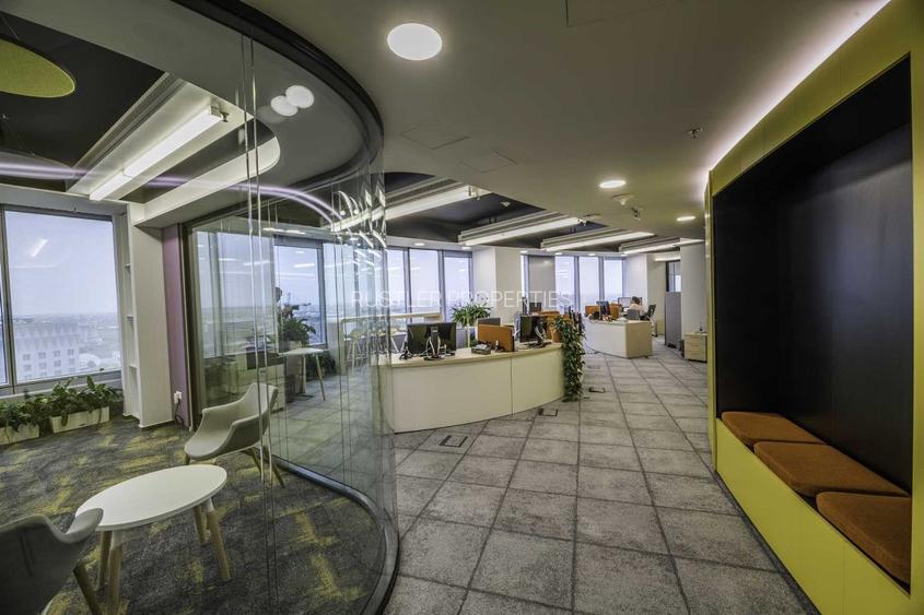 Sky Tower – Birouri clasa A+ Barbu Vacarescu – Floreasca, Metrou Aurel Vlaicu - 11