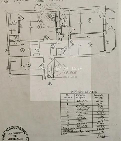Apartament 4 camere Pantelimon Delfinului - Chisinau I COMISION 0% - 5