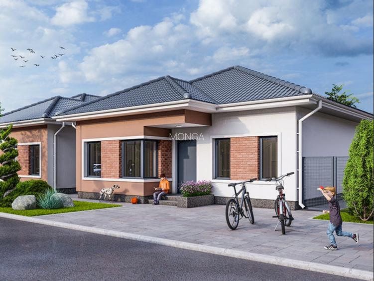 Casa 4 camere 93mp | 0 comision | Tunari Aerocity | mobilat utilat | 250mp teren - 10