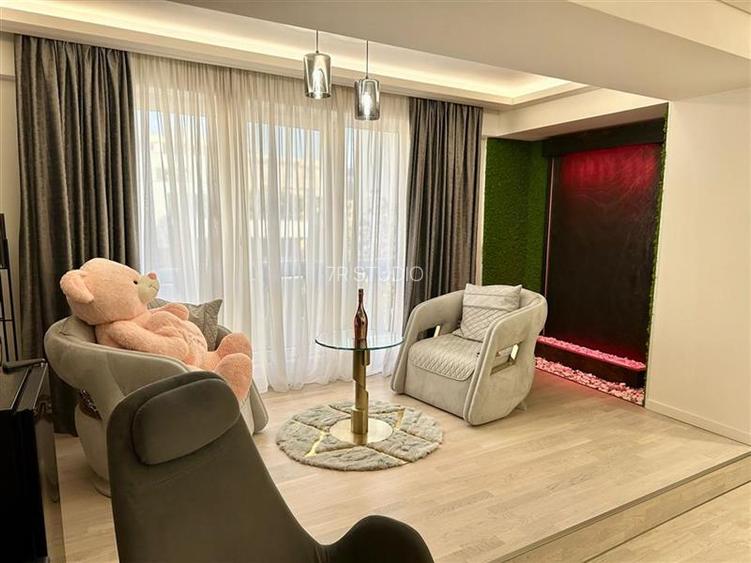 Vanzare apartament lux 3 camere Herestrau, mobilat si cu parcare - 8