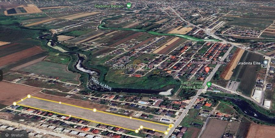 Teren intravilan P+1E, 1500 mp, Berceni – Vidra, deschidere stradala - 2