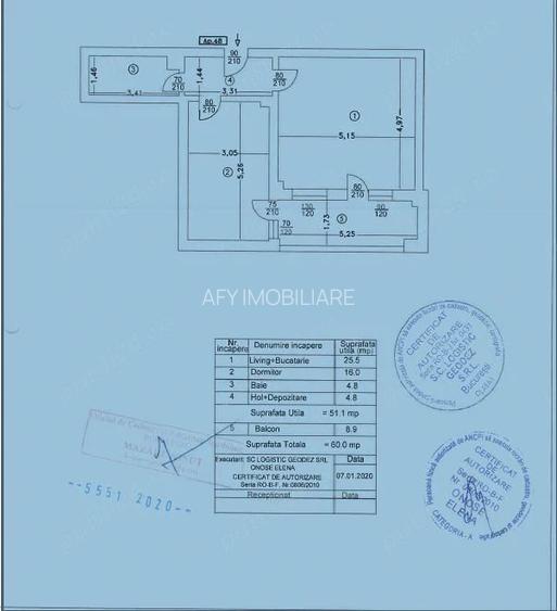 Inchiriere Apartament modern 2 camere -  zona Dimitrie Leonida- - 8