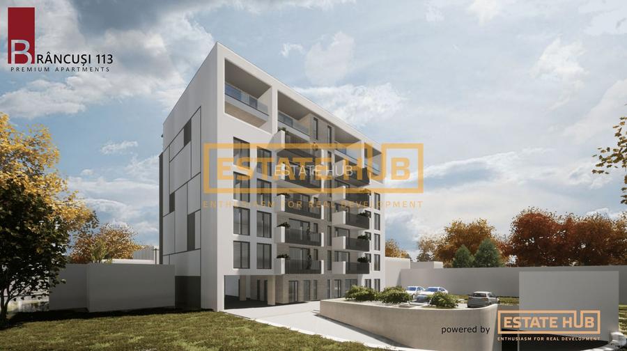 Apartament 3 camere nou, clădire premium pe strada Brancusi - 2