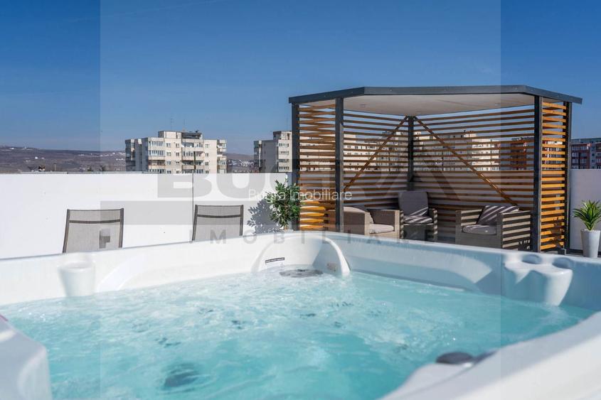Apartament exclusivist cu terasă de 150 mp și jacuzzi încălzit - 18