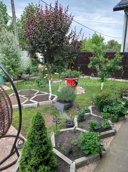 Parter cu structură pentru etaj, curte amenajată și organizare impeca - 14