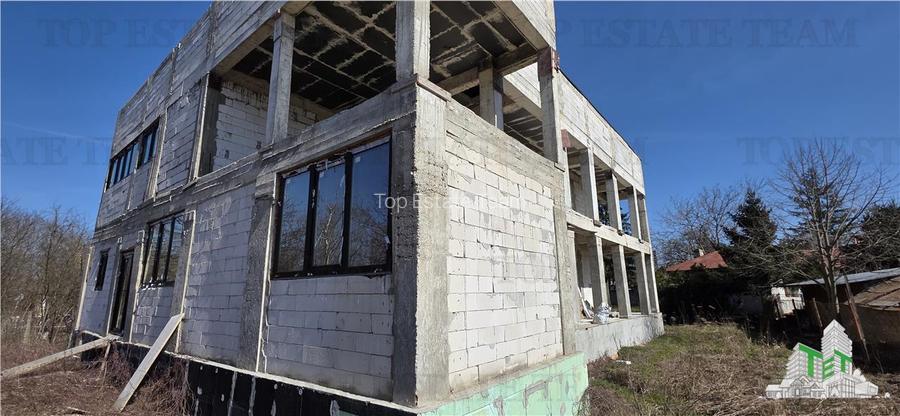 Domnesti - Oportunitate investitie/ Teren 1.643 mp + casa la gri 476mp/  pozitie - 30