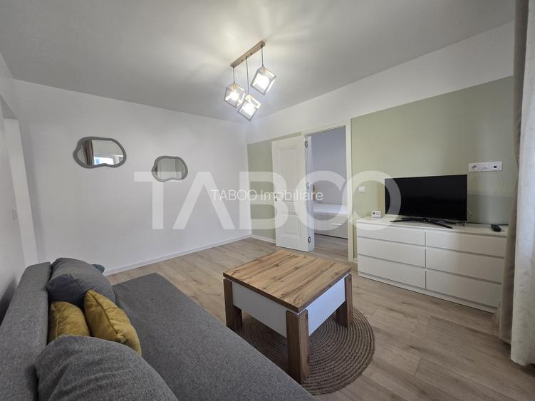 Apartament de inchiriat 2 camere renovat complet zona Rahovei Sibiu - 12