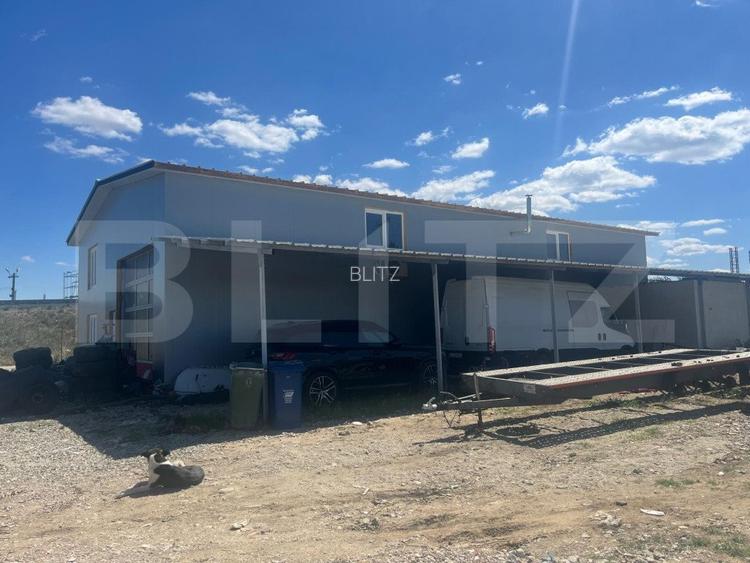 Teren 5000 mp cu hala de 280 mp in Isalnita, cu deschidere la E79 - 2