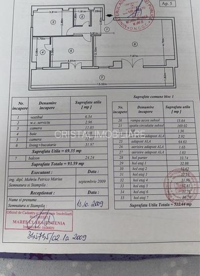 Vanzare apartament spatios 3 camere, 2 bai, bloc 2009, Titan, 10 min metrou - 6