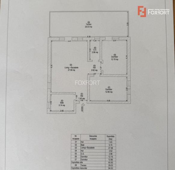 Penthouse cu 3 camere si terasa de 28 mp, zona Braytim  - 15