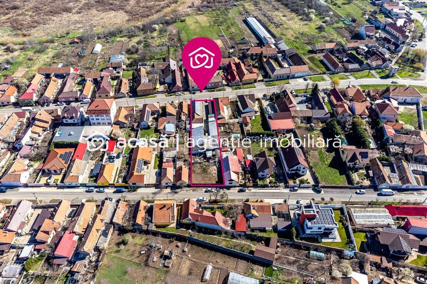 Teren 1358mp / str. Guttenbrunn / 2 fronturi stradale - 3