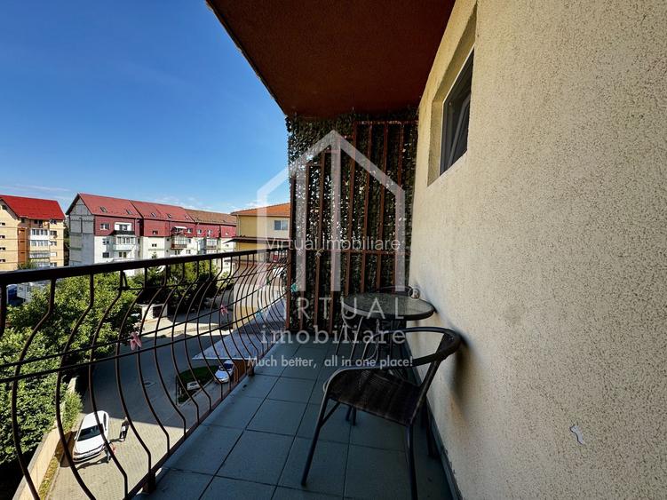 Apartament cu 3 camere, 100mp utili, balcoane, mobilat, Hipodrom IV - 16