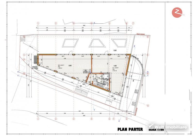 Spatiu comercial cu vitraj mare, 90mp, imobil nou, zona Grigorescu-T. Turcului - 2