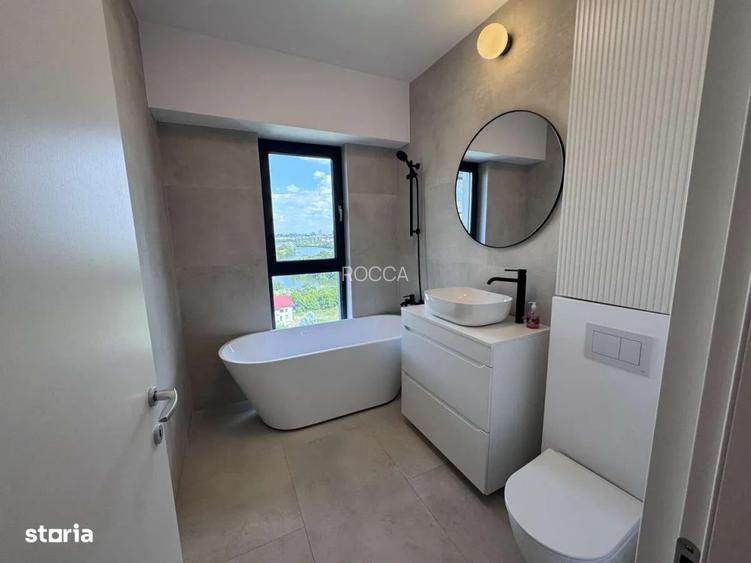 Apartament de 4 camere, 91 mp, parcare, centrala, balcon, zona Straulesti - 7