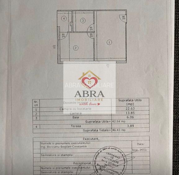 Apartament cu 2 camere loc de parcare - 11