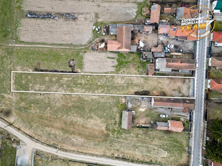 Film! +1.300mp teren partial intravilan, Micfalau, zona linistita, potential apr - 6