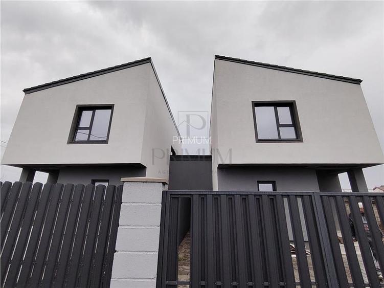 Duplex modern separat prin baie - zona linistita - pompa caldura - 2 fronturi st - 2