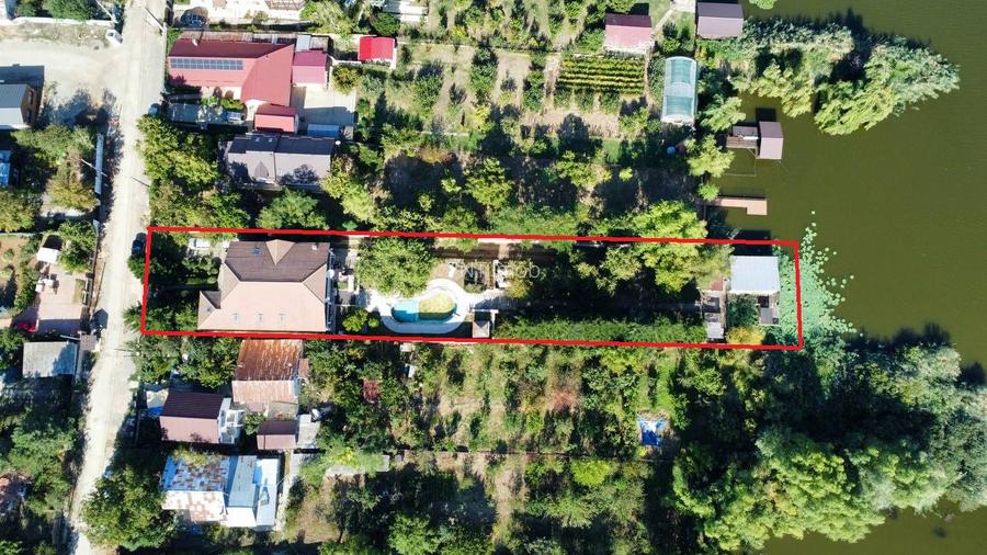 Vila individuala P+1+M cu deschidere la Lacul Snagov, piscina, sauna, ponton ! - 54