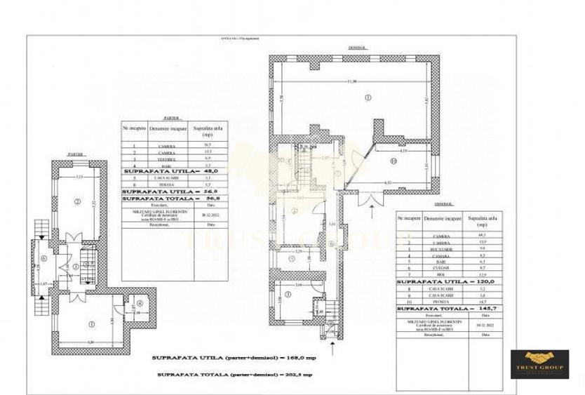 Casa boiereasca renovata Unirii | Curte 70mp | D+P+Pod - 17