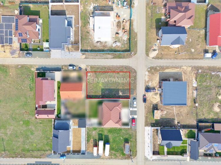 Teren intravilan 491 mp cartierul Florilor,  Vladimirescu - 2