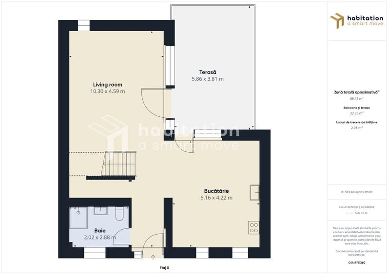 Casă tip triplex în Dumbrăvița, P+E, 3 camere - Tur virtual disponibil - 36