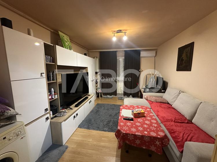 Garsoniera mobilata si utilata la etaj 2 zona Broscarie Sibiu - 6