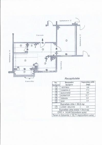 Apartament luminos cu 2 camere - Bacău – Zona Bistrița Lac - 12