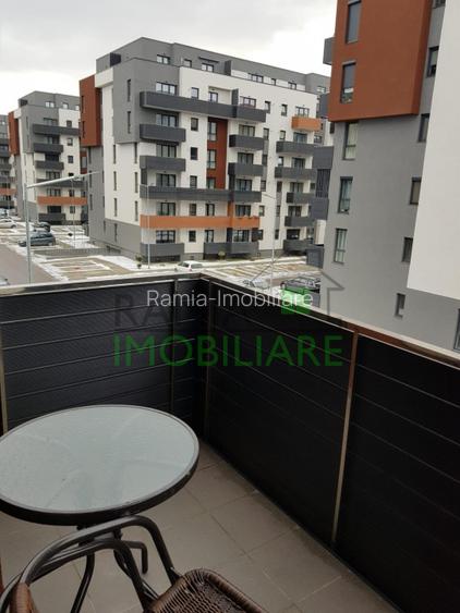 Garsoniera  de inchiriat Avantgarden, parcare, balcon, bloc nou - 9