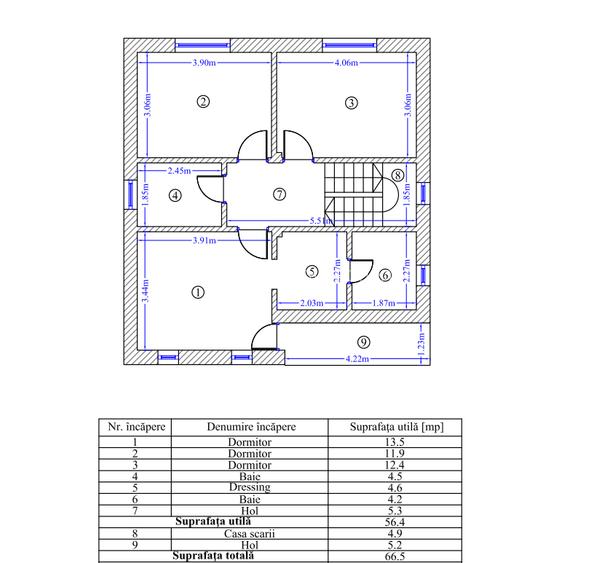Vila 4 camere - Berceni Ilfov - 2