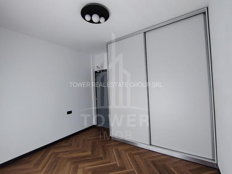 Apartament modern cu 3 camere, etaj 1, semimobilat – 55,8 mp utili - 6