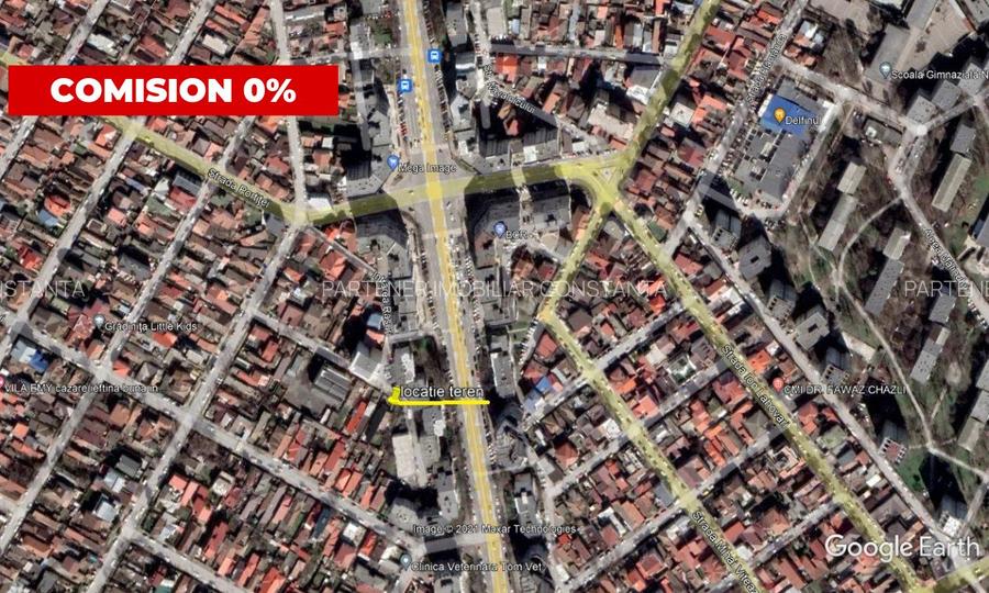 TROCADERO - teren unicat cu suprafata de  501 mp, COMISION O% - 2